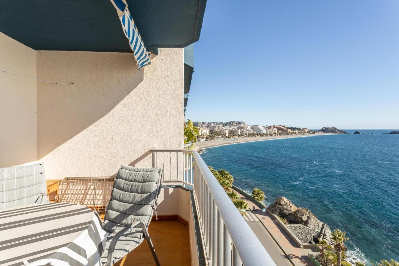 Apartment With Sea View Almunecar Bagian luar foto