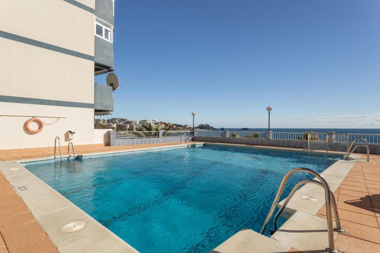 Apartment With Sea View Almunecar Bagian luar foto