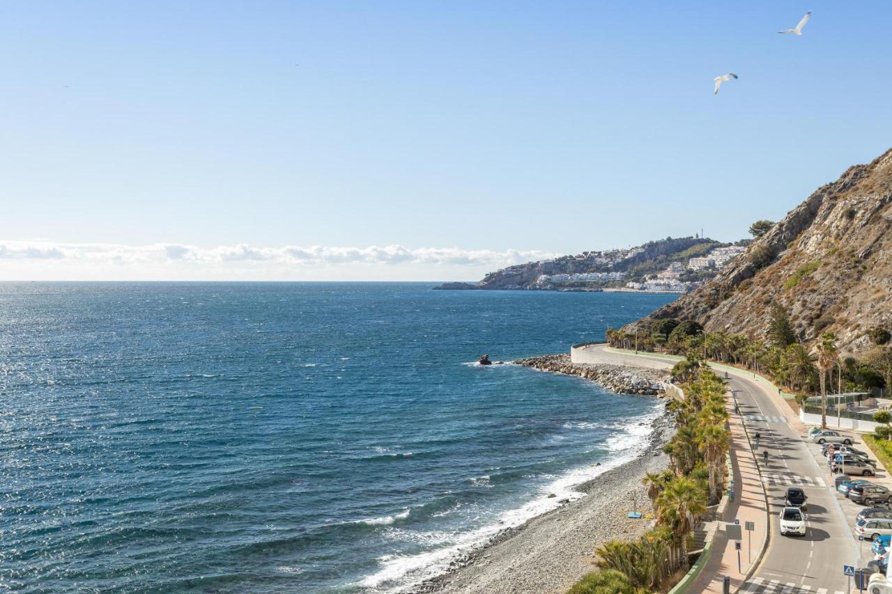 Apartment With Sea View Almunecar Bagian luar foto